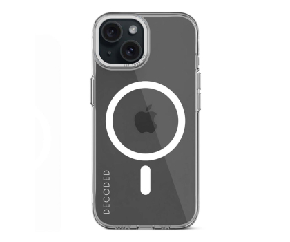Etui / obudowa na smartfona Decoded Recycled Plastic Clear Case do iPhone 15 transparent