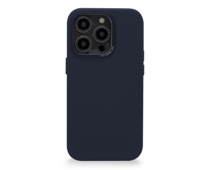 Etui / obudowa na smartfona Decoded Leather Back Cover do iPhone 14 Pro Max steel blue