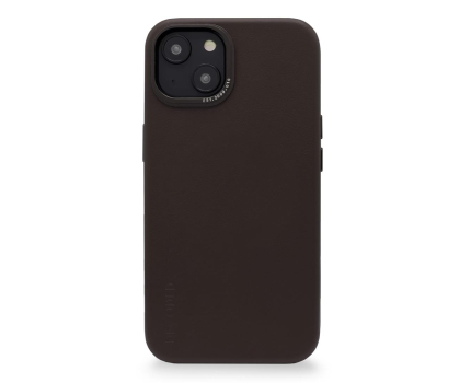 Etui / obudowa na smartfona Decoded Leather Back Cover do iPhone 14 Plus brown