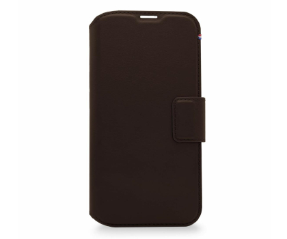 Etui / obudowa na smartfona Decoded Leather Detachable Wallet do iPhone 14 Plus brown