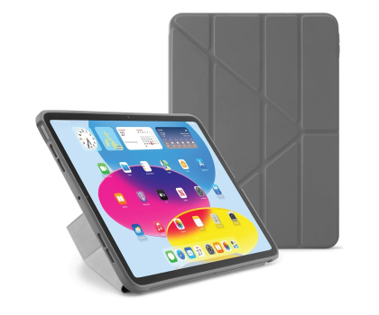 Etui na tablet Pipetto Origami do iPad 2022 (10. gen.) dark grey