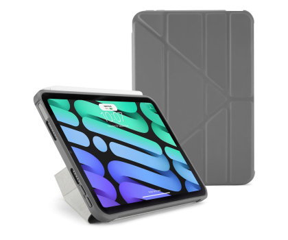 Etui na tablet Pipetto Origami TPU do iPad mini 6 (2021) grey