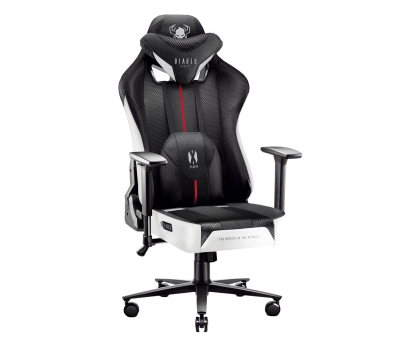 Fotel gamingowy Diablo Chairs X-Player 2.0 Normal Size Biało-czarny