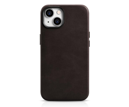 Etui / obudowa na smartfona iCarer Premium Leather Case Oil Wax do iPhone 14 Plus (MagSafe)