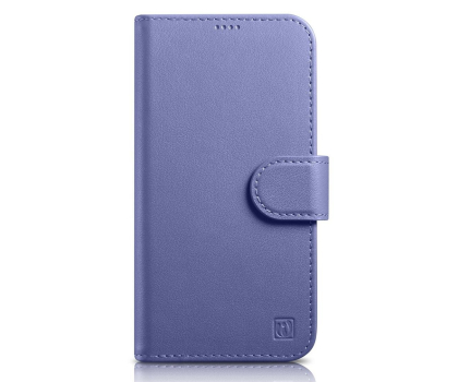 Etui / obudowa na smartfona iCarer Wallet Case do iPhone 14 Pro (anti-RFID) fioletowy