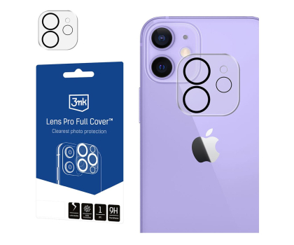 Folia / szkło na smartfon 3mk Lens Pro Full Cover do iPhone 12