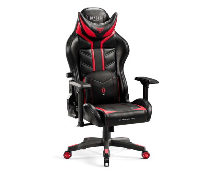 Fotel gamingowy Diablo Chairs X-Ray 2.0 King Size Czarno-czerwony