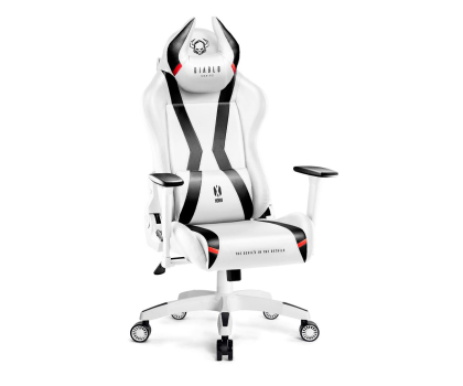 Fotel gamingowy Diablo Chairs X-Horn 2.0 Normal Size Biało-czarny
