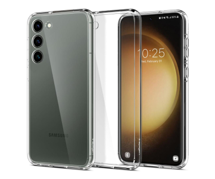 Etui / obudowa na smartfona Spigen Ultra Hybrid do Samsung Galaxy S23 clear