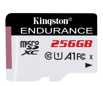 Karta pamięci microSD Kingston 256GB microSDXC High Endurance UHS-I U1 A1 95MB/s