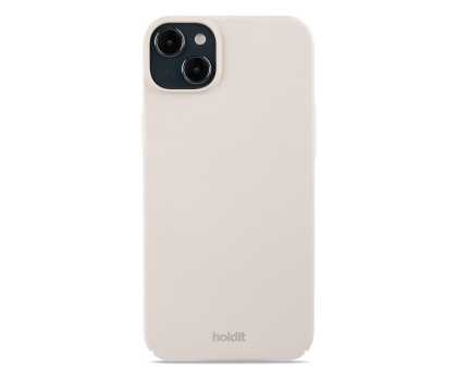 Etui / obudowa na smartfona Holdit Slim Case iPhone 15 Plus Light Beige