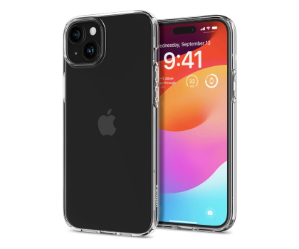Etui / obudowa na smartfona Spigen Liquid Crystal do iPhone 15 Plus crystal clear