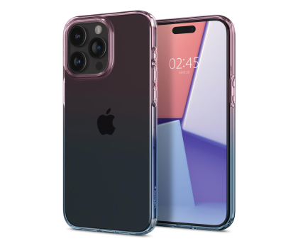 Etui / obudowa na smartfona Spigen Liquid Crystal do iPhone 15 Pro gradation pink
