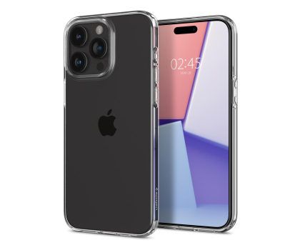 Etui / obudowa na smartfona Spigen Liquid Crystal do iPhone 15 Pro Max crystal clear