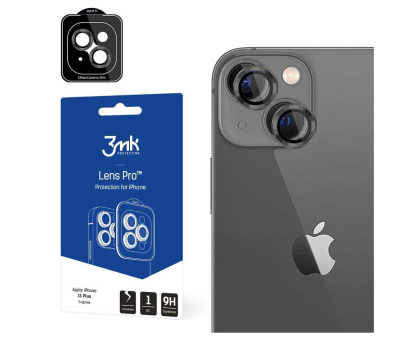 Folia / szkło na smartfon 3mk Lens Protection Pro do iPhone 15 Plus Graphite