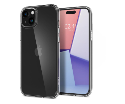 Etui / obudowa na smartfona Spigen Airskin Hybrid do iPhone 15 Pro crystal clear