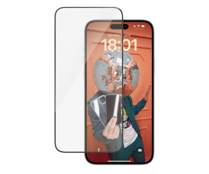 Folia / szkło na smartfon PanzerGlass Ultra-Wide Fit do iPhone 15 Plus