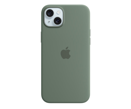 Etui / obudowa na smartfona Apple Silikonowe etui MagSafe iPhone 15 Plus cyprysowy