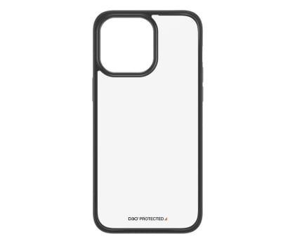 Etui / obudowa na smartfona PanzerGlass ClearCase z D3O (szklane plecki) do iPhone 15 Pro Max
