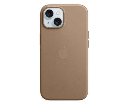 Etui / obudowa na smartfona Apple Etui FineWoven z MagSafe do iPhone 15 jasnobeżowy
