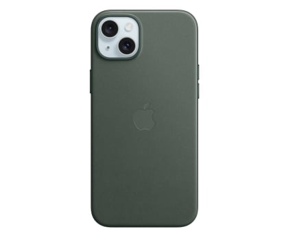 Etui / obudowa na smartfona Apple Etui FineWoven z MagSafe do iPhone 15 Plus zieleń