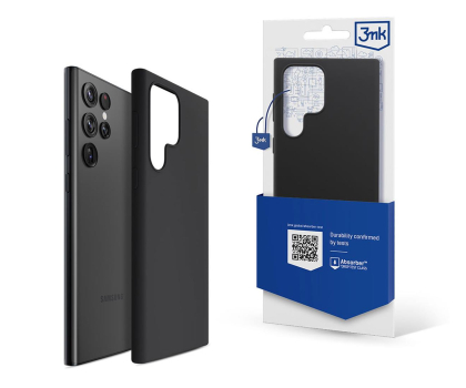 Etui / obudowa na smartfona 3mk Silicone Case do Samsung Galaxy S24 Ultra czarny