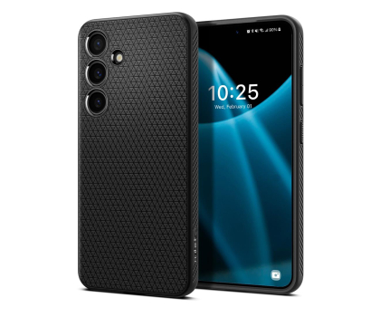 Etui / obudowa na smartfona Spigen Liquid Air do Samsung Galaxy S24+ Matte Black