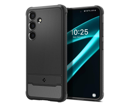 Etui / obudowa na smartfona Spigen Rugged Armor do Samsung Galaxy S24+ Matte Black