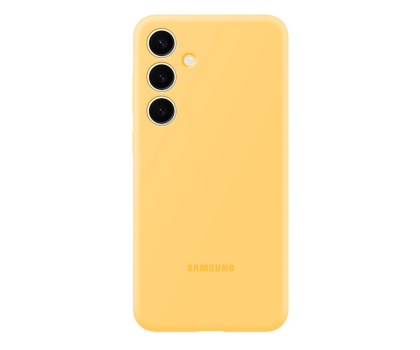 Etui / obudowa na smartfona Samsung Silicone Case do Galaxy S24+ żółty