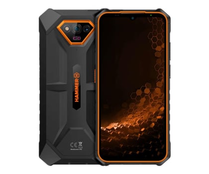Smartfon / Telefon myPhone Hammer IRON V Pomarańczowy