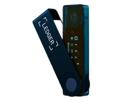 Portfel kryptowalut Ledger Nano X sapphire blue