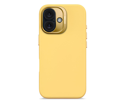 Etui / obudowa na smartfona Decoded AntiMicrobial Silicone Backcover iPhone 16 MagSafe popcorn