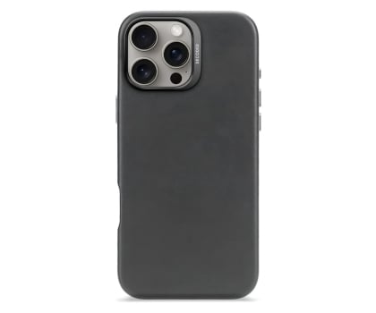 Etui / obudowa na smartfona Decoded Leather Backcover iPhone 16 Pro MagSafe black