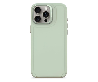 Etui / obudowa na smartfona Decoded AntiMicrobial SiliconeStacks iPhone 16 Pro Max mist green