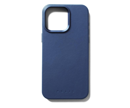 Etui / obudowa na smartfona Mujjo FullLeather Case iPhone 15 Pro Max MagSafe blue