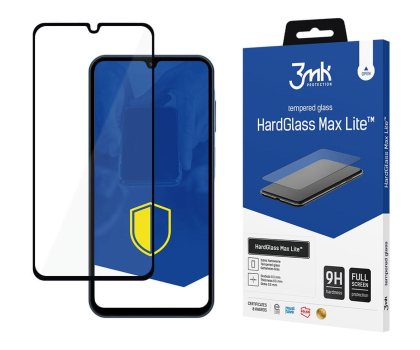 Folia / szkło na smartfon 3mk HardGlass Max Lite do Samsung Galaxy A15