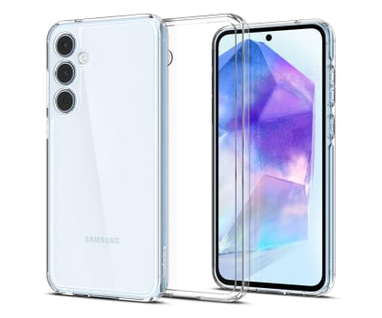 Etui / obudowa na smartfona Spigen Ultra Hybrid do Samsung Galaxy A55 5G Crystal Clear