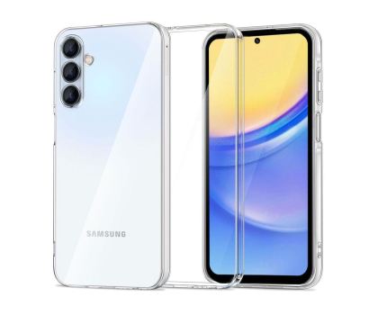Etui / obudowa na smartfona Tech-Protect Flexair+ do Samsung Galaxy A55 5G Clear
