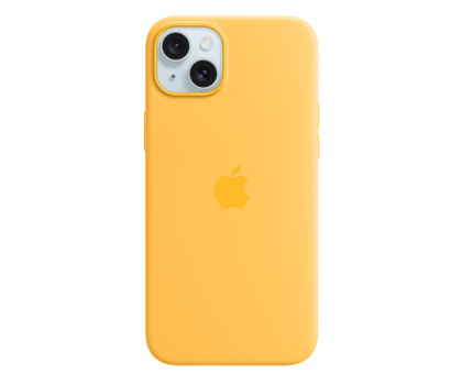 Etui / obudowa na smartfona Apple Silikonowe etui z MagSafe iPhone 15 Plus promienne