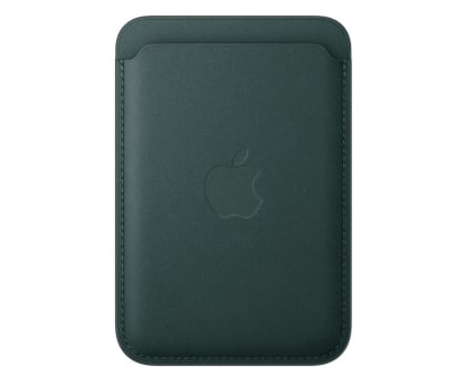 Etui / obudowa na smartfona Apple Portfel FineWoven z MagSafe do iPhone ciemnozielony