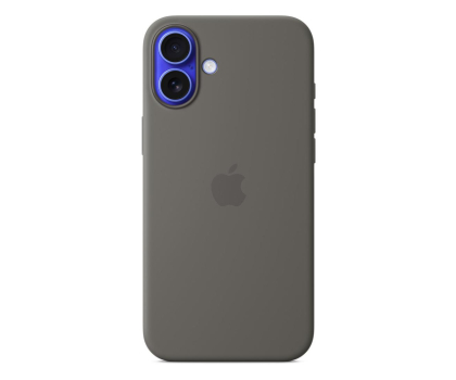 Etui / obudowa na smartfona Apple Silikonowe etui MagSafe do iPhone 16 Plus górska szarość