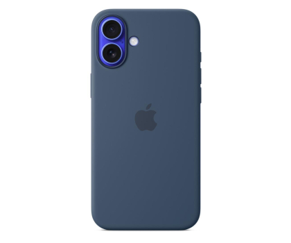Etui / obudowa na smartfona Apple Silikonowe etui MagSafe do iPhone 16 Plus denim