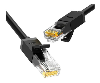 Kabel sieciowy RJ-45 (LAN) UGREEN NW102 Kabel sieciowy Ethernet RJ45 Cat.6UTP 5m czarny