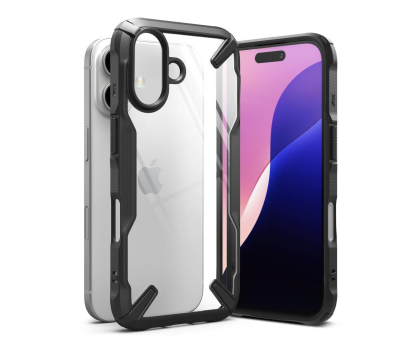 Etui / obudowa na smartfona Ringke Fusion X do iPhone 16 Black