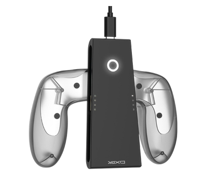 Akcesorium do pada YAXO Joy-Con CHARGE GRIP SET do NS2 Techno Black