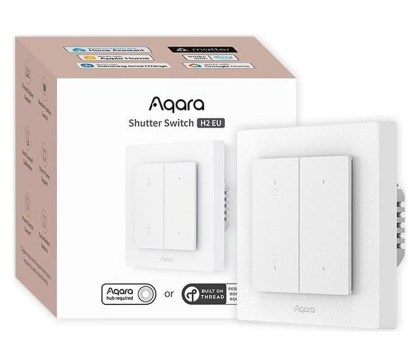 Inteligentny włącznik światła Aqara Shutter Switch H2 EU