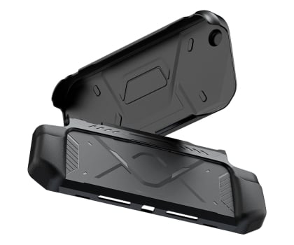 Etui i folia do konsoli YAXO NOMAD do NS2 Techno Black