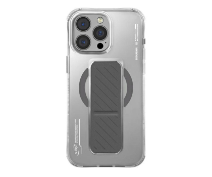 Etui / obudowa na smartfona Skinarma Axon do iPhone 16 Pro 6.3" Magnetic Grip titanium