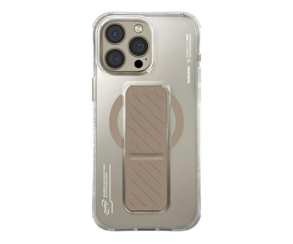 Etui / obudowa na smartfona Skinarma Axon do iPhone 16 Pro Max 6.9" Magnetic Grip champagne
