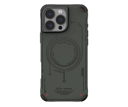 Etui / obudowa na smartfona Skinarma Mecha do iPhone 16 Pro 6.3" Magnetic Charging olive